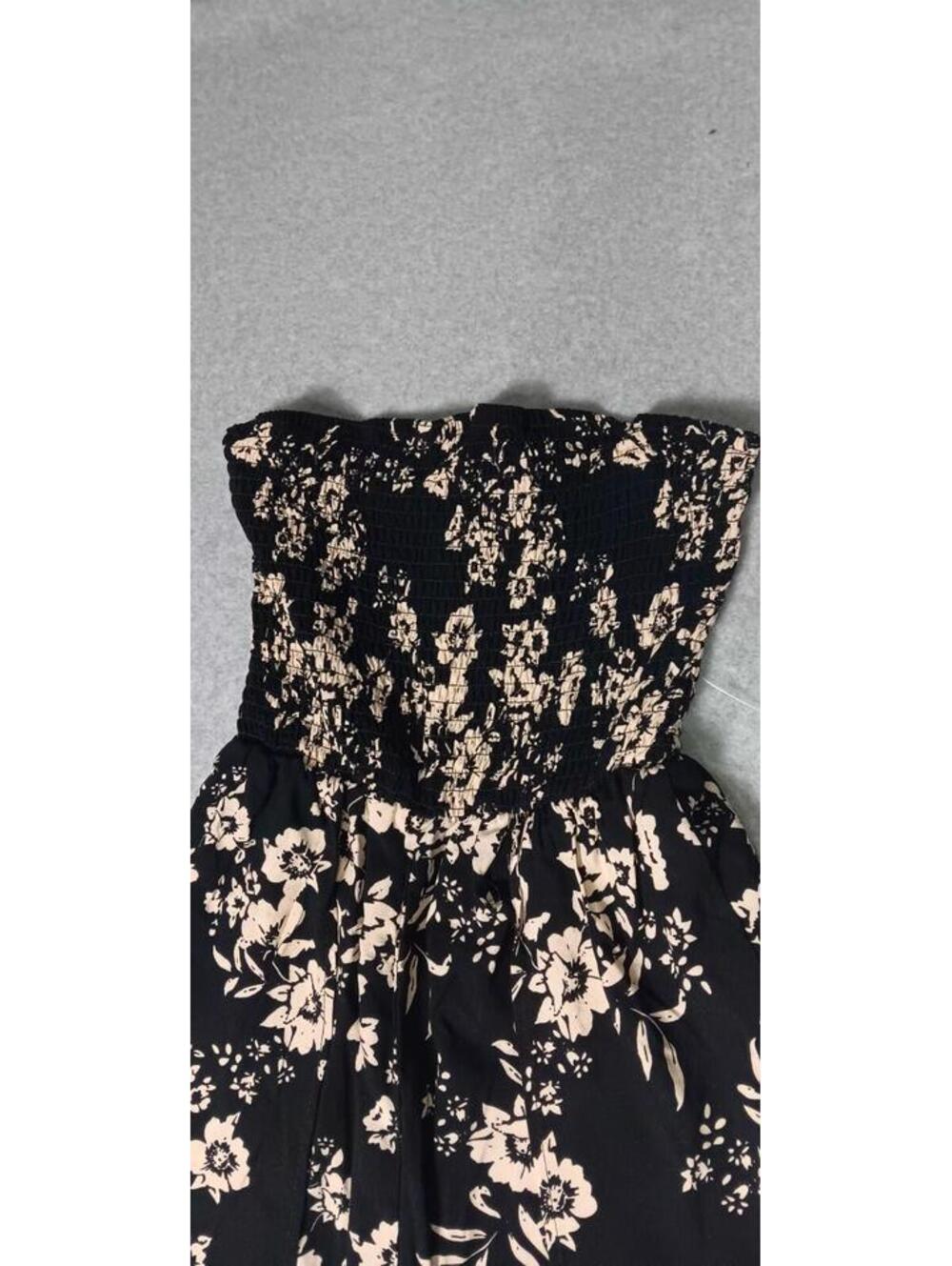 NWT! J For Justify Strapless Wide Leg High Slit Jumpsuit Romper Womens Size... - Picture 9 of 13